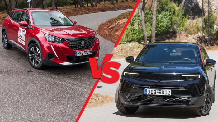 Peugeot 2008 VS Οpel Mokka: Ίδια πλατφόρμα, διαφορετική φιλοσοφία